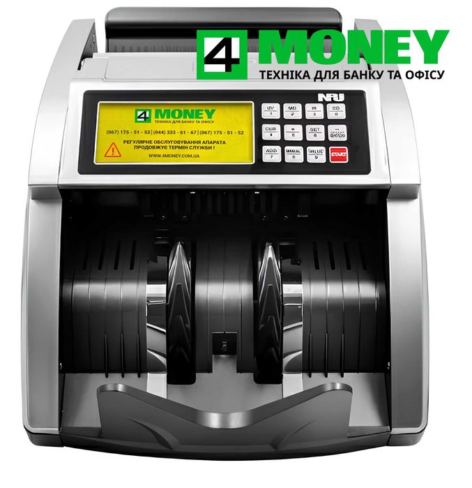 СЧЕТНАЯ МАШИНКА NRJ AL-5100 UV Счетчик Банкнот, денег, валют +Проверка