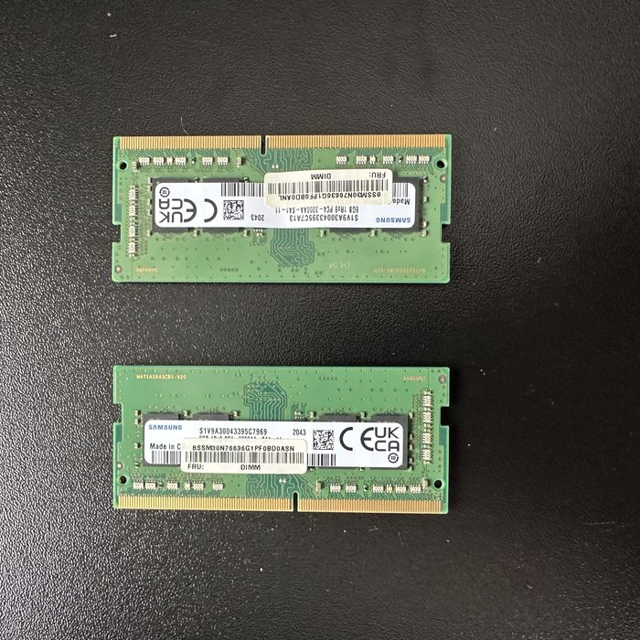 Оперативна памʼять Samsung 16 GB DDR4 SO-DIMM 2933 MHz