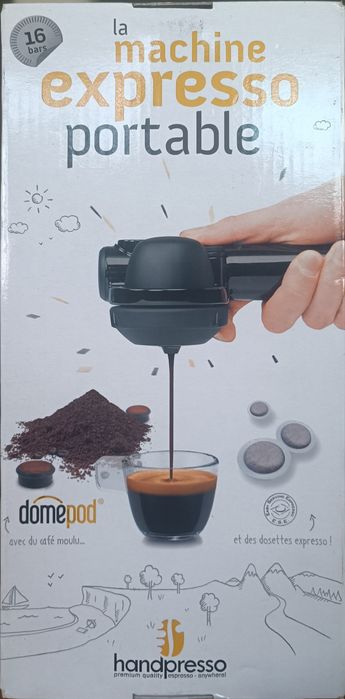 Máquina de Café Espresso Portátil - Handpresso Wild Hybrid