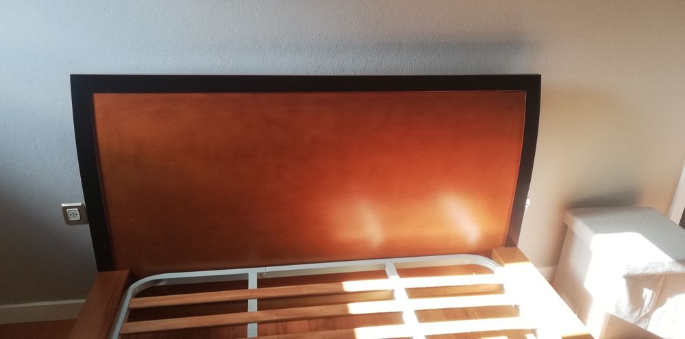 Cama madeira maciça