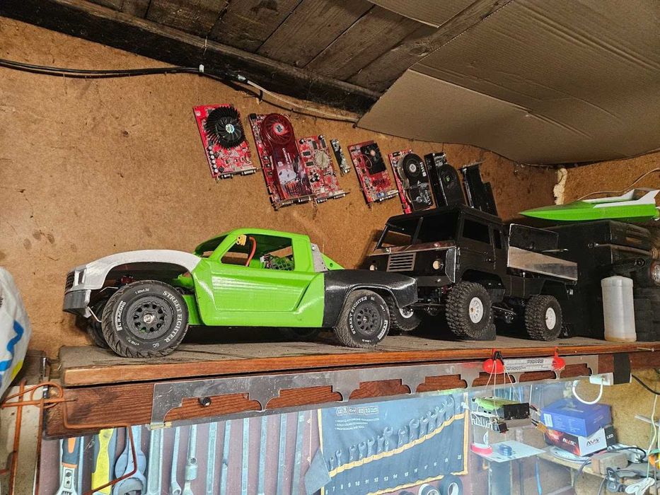 RC радіокерований custom short course (не losi, traxxas)