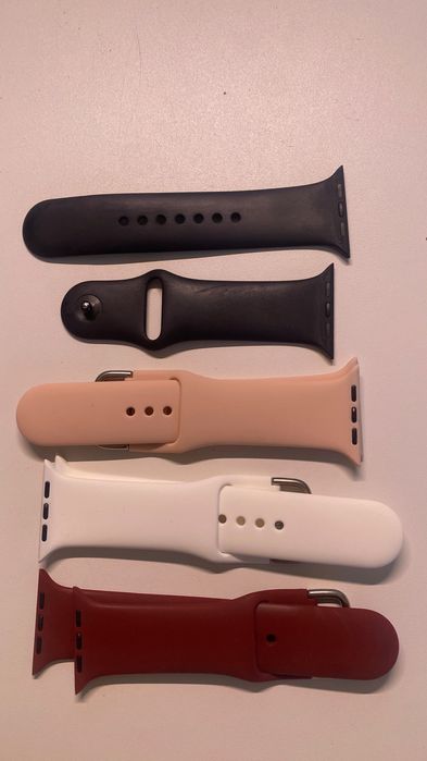 Apple Watch SE 44 mm Rose Gold + 4 Pulseiras