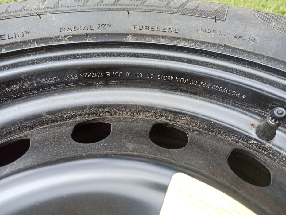 Felga stalowa 17 cali Citroen C5