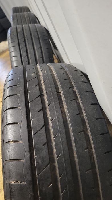 Felgi Koła Vw 17" 5x112 z oponami 225/45 R17 Golf 5 6 7 Caddy Touran