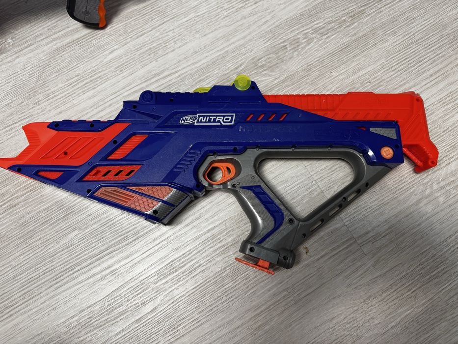 Пістолет NERF-C0787EU40. Hasbro Nerf Nitro Motofury Rapid Rally