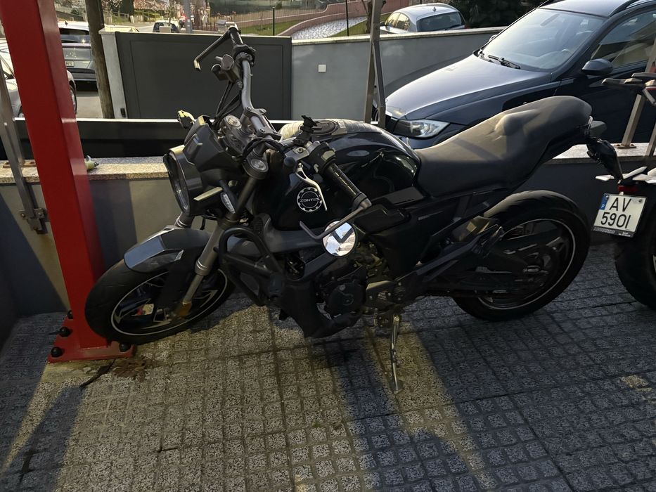 Zontes G1 Acidentada