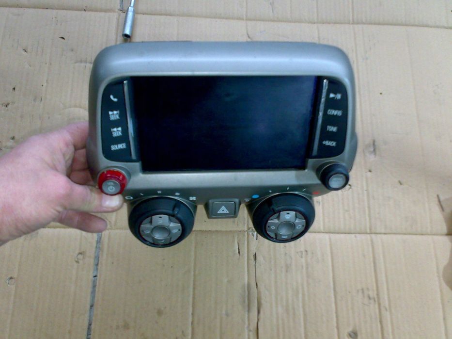 chevrolet camaro v 2014 2015 lift nawigacja panel klimatyzacji wyświetlacz