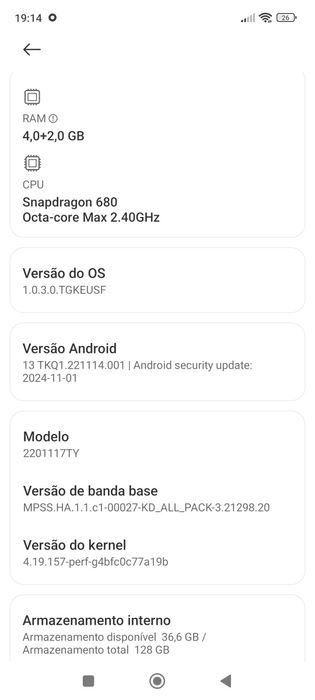 Xiaomi redmi note 11