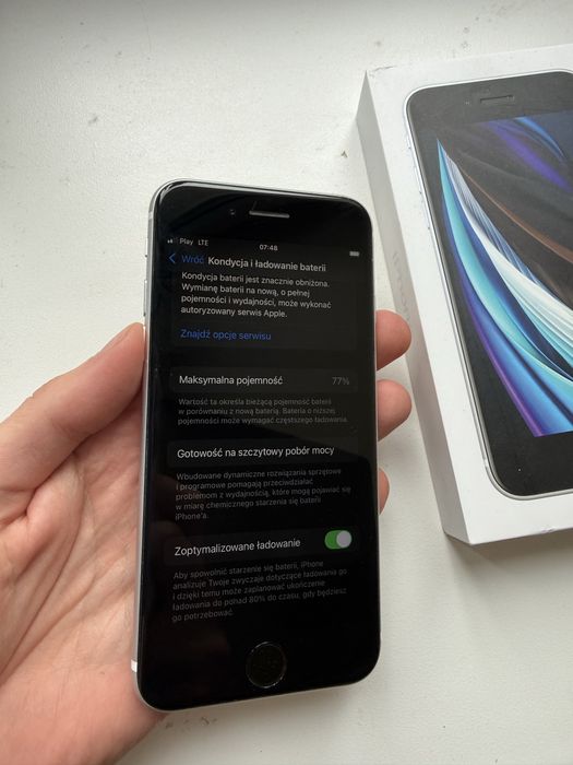 Iphone se 2020 + etui