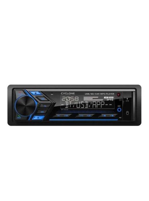 Магнітола Cyclone MP-1093 BA FM/USB+USB /microSD/AUX/MP3/WMA/BT/багатокол/EwayLink
