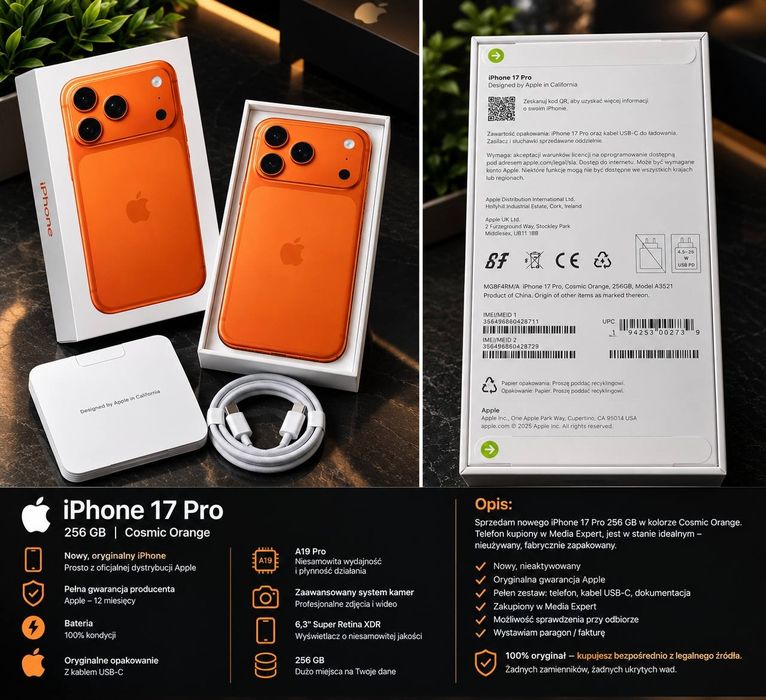 IPhone 17 pro (256GB)