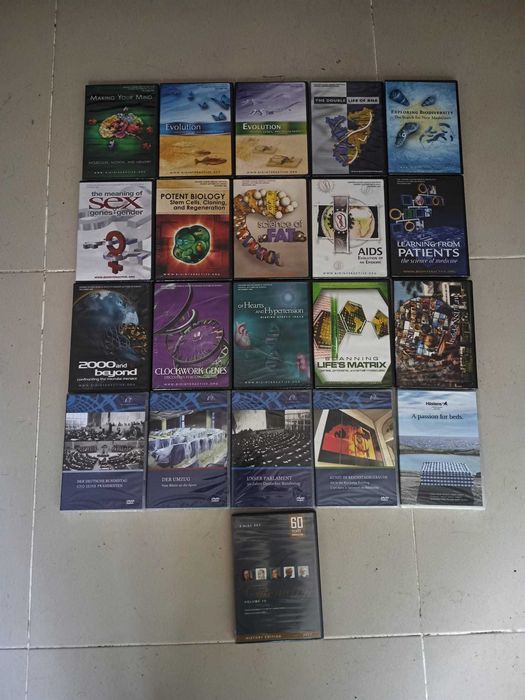 20 DVD´s embalados