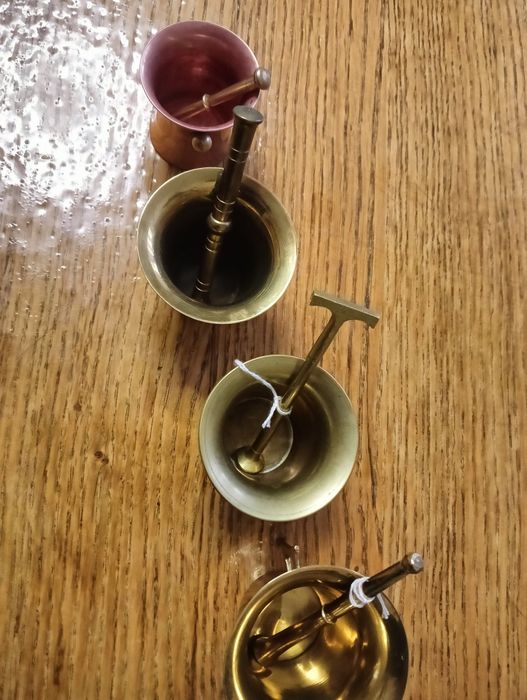 Moździerz mosiężny miniaturki