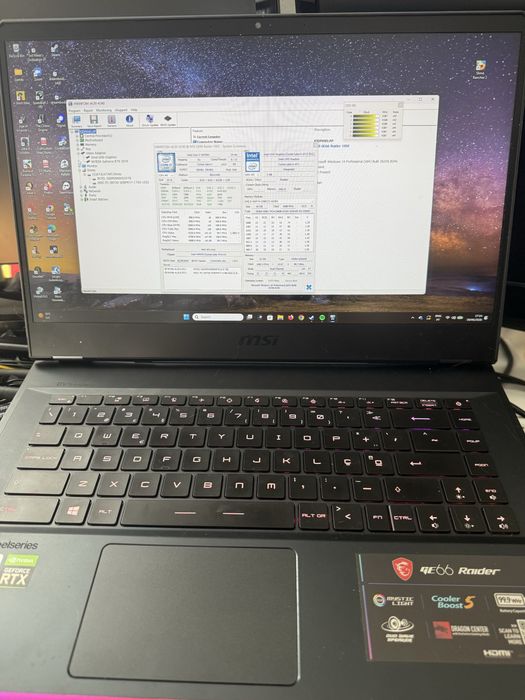 MSI GE66 Raider RTX 2070 | i7 | 32GB RAM | 3TB NVMe | Gaming