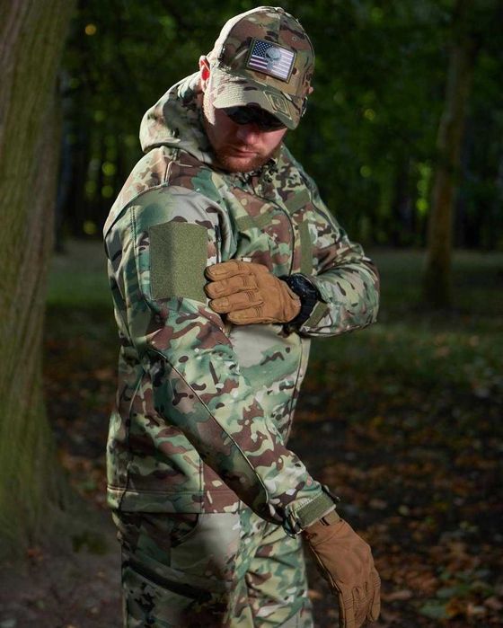 Костюм Multicam Soft Shell | Тактичний, Армія, Полювання