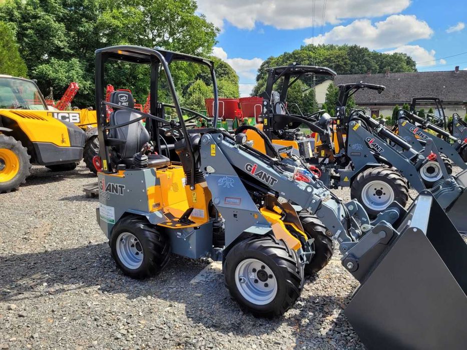 Ładowarka przegubowa Giant G 1200 Tele, 25 KM, dostępna od ręki