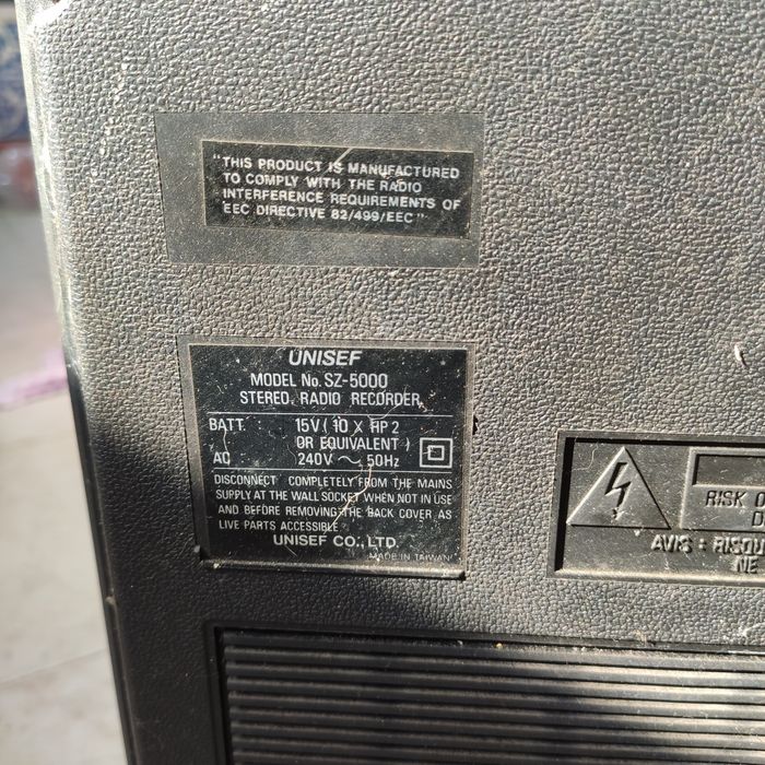 Unisef sz-5000 Radio Esgueira • OLX Portugal