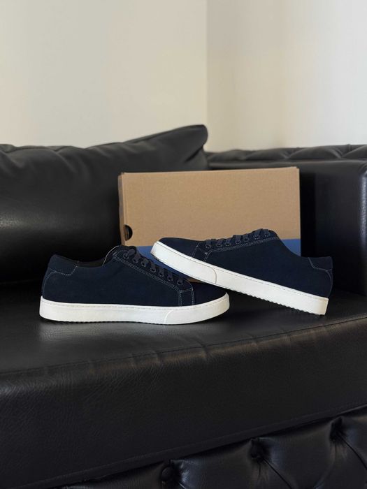 Чоловічі кеди на осінь темно-сині замшеві кросівки Clarks Lockton Lace нові Оригінал є розміра 47 46 45 44 43 дивіться інші оголошення автора