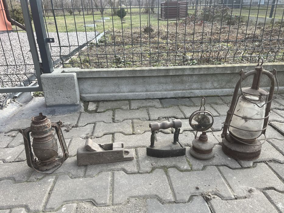 Zestaw lampa naftowa