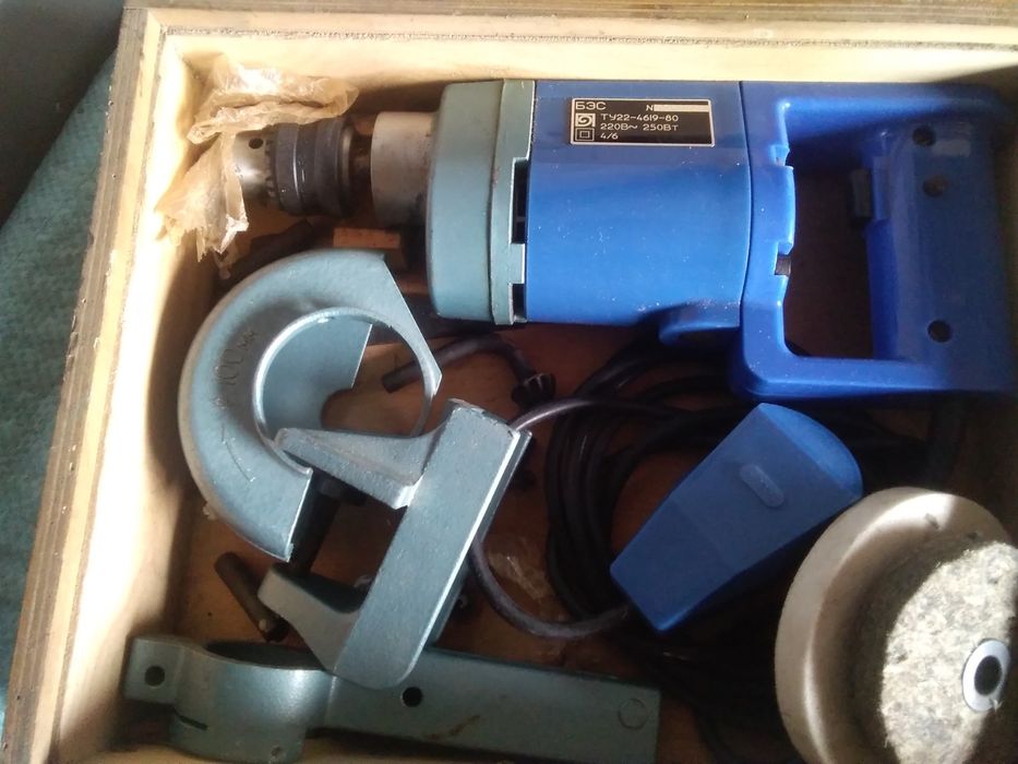 Електродрель СССР. Нова.