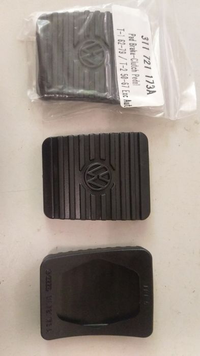 Накладка педалі щеплення гальма VW T2 T3 - Оригінал - 311721173A 2шт