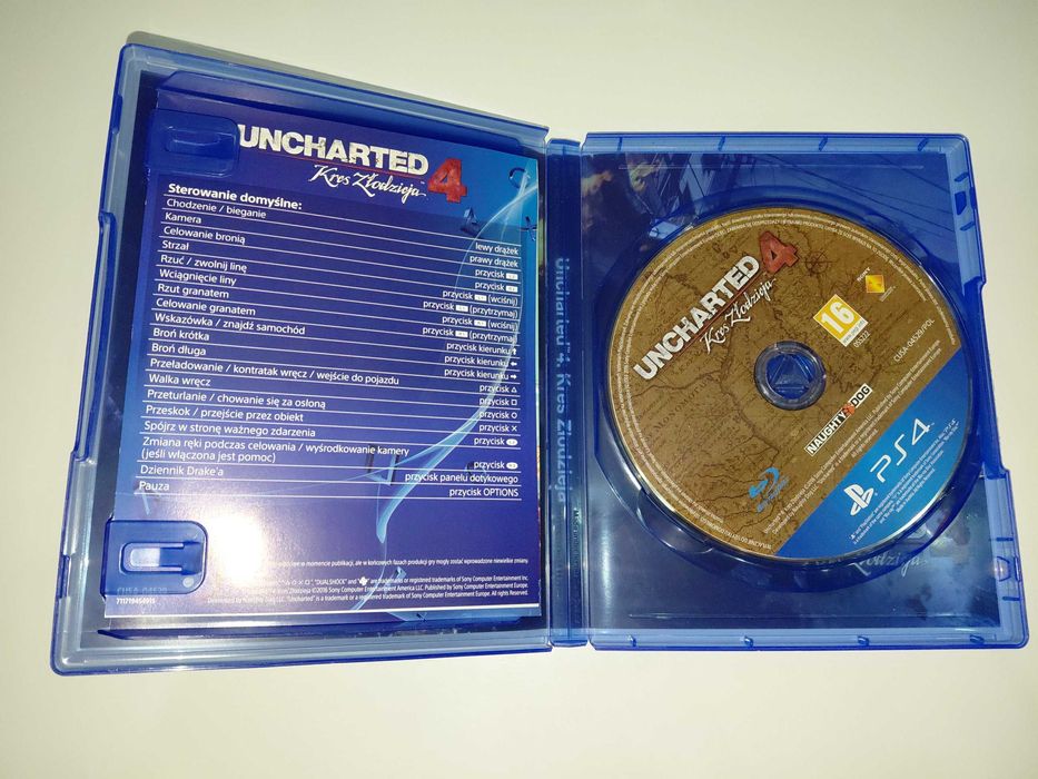 ps4 UNCHARTED 4 WYDANIE PREMIUM mówią po polsku fabułą łowcy skarbów