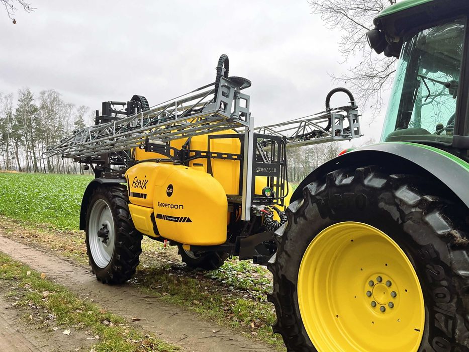 NOWY opryskiwacz polowy FENIX 3000 litrów 21 metrów
