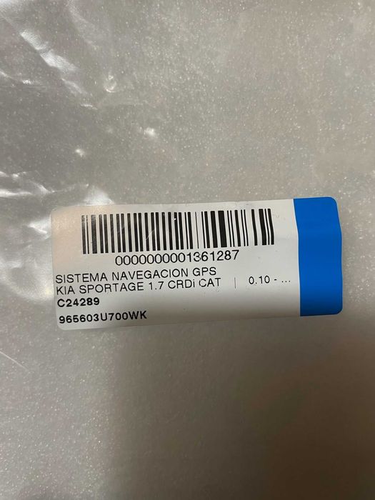 Auto-radio original Navi  - KIA SPORTAGE III (SL)