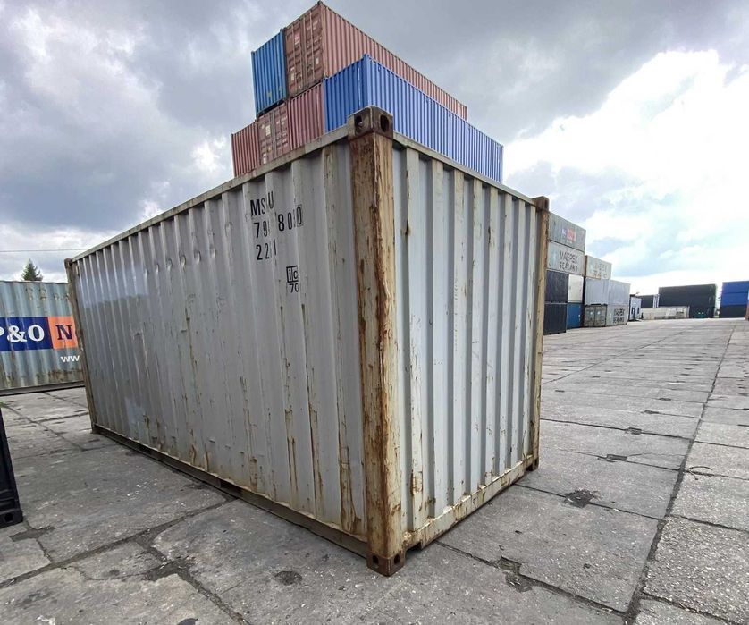 Kontener morski 20'DC używany magazyn 6m / NJ