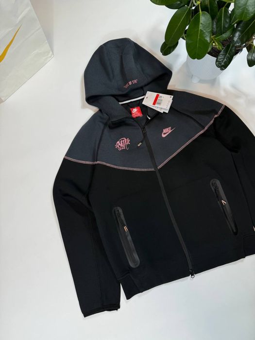 Зіп худі Nike Fleece Central | Чоловіча флісова кофта на блискавці
