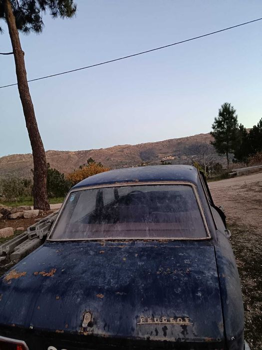Clássico antigo Peugeot 204 1.1