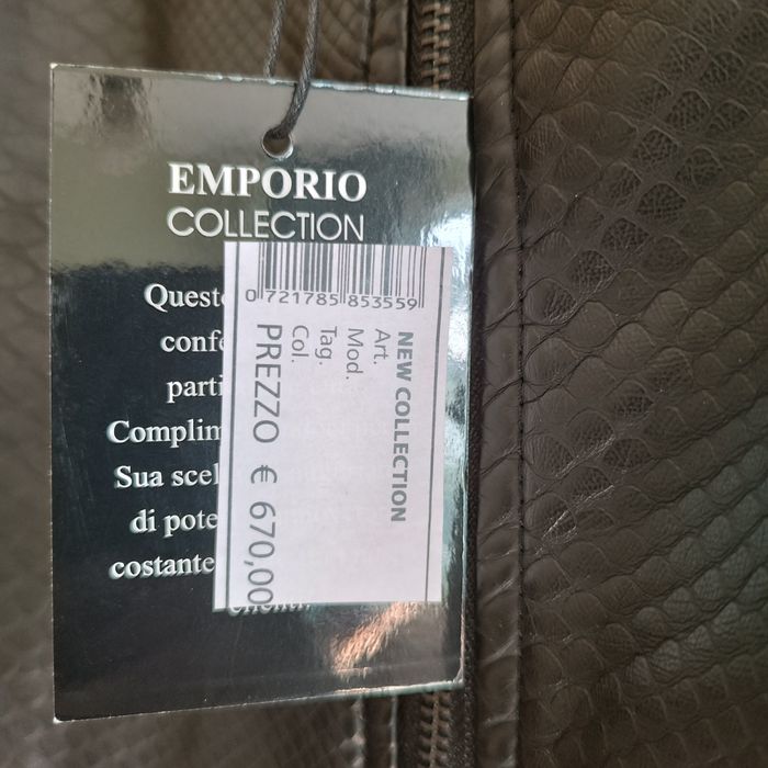 Куртка шкіряна. Emporio collection.