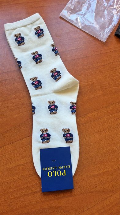 Meias Ralph Lauren Polo Bear