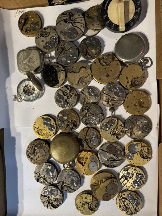 Zegarki kieszonkowe na czesci