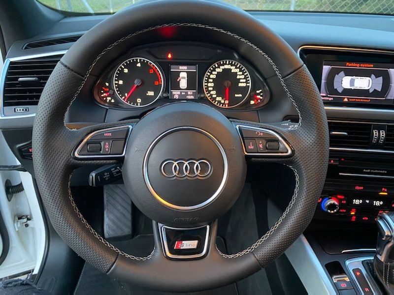 Obszywanie kierownic, dojazd do klienta,