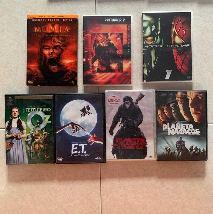 DVD Filmes originais