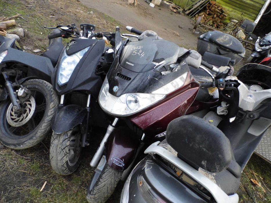 PIAGGIO X8 125 CCM 4T SILNIK czesci lagi koło lampa licznik XEVO