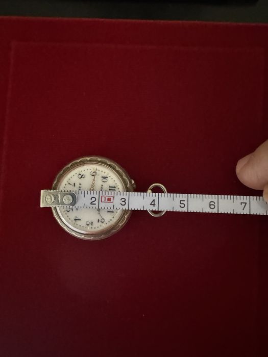 Relógio de Bolso Antigo em Prata