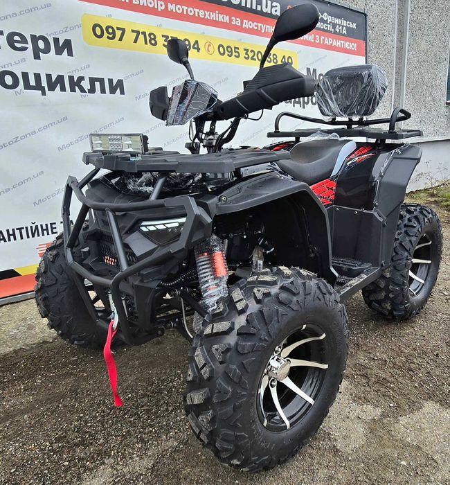 Квадроцикл Hummer Pro 250куб Black +Лебідка +ЛЕД +Доставка!