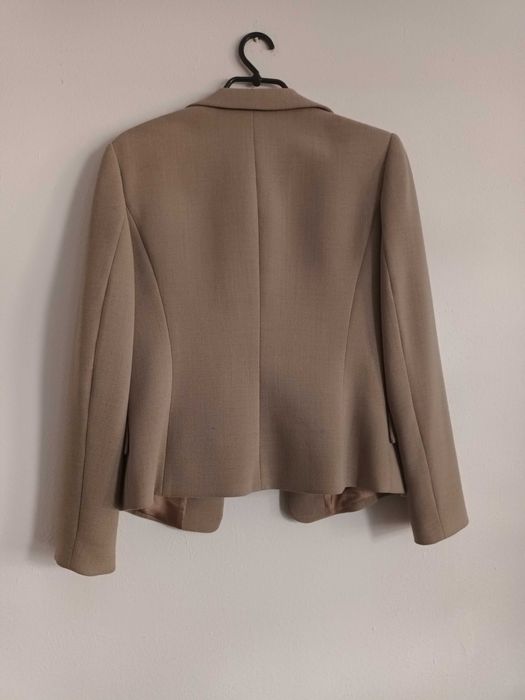 beżowy kostium Molton  z wełną