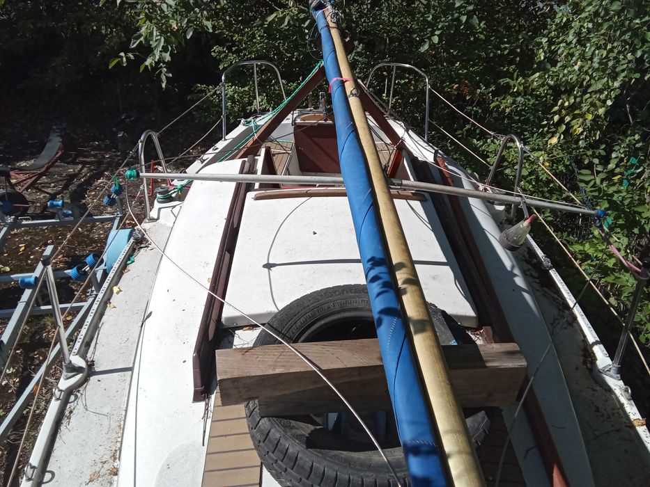 Żagłówka Neptun z przyczepą