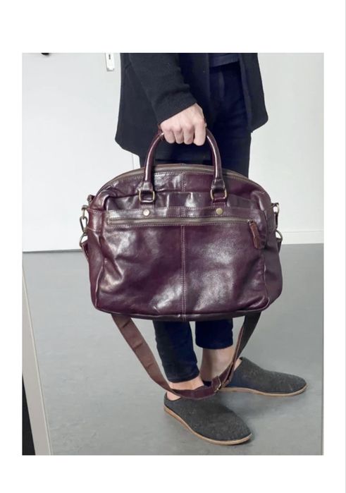 Чоловіча шкіряна сумка / портфель Cowboysbag для ноутбука