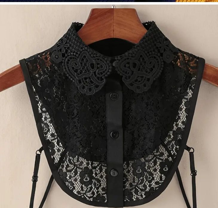 Koronkowy kołnierzyk od koszuli