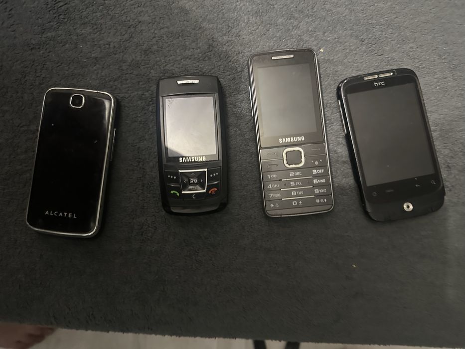 Telefony komórkowe sprawne  4 szt Okazja !
