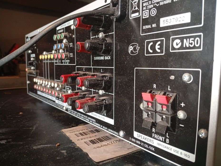 Amplituner Sony STR-DG500 | 6.1 | 100W na kanał | Sprawny