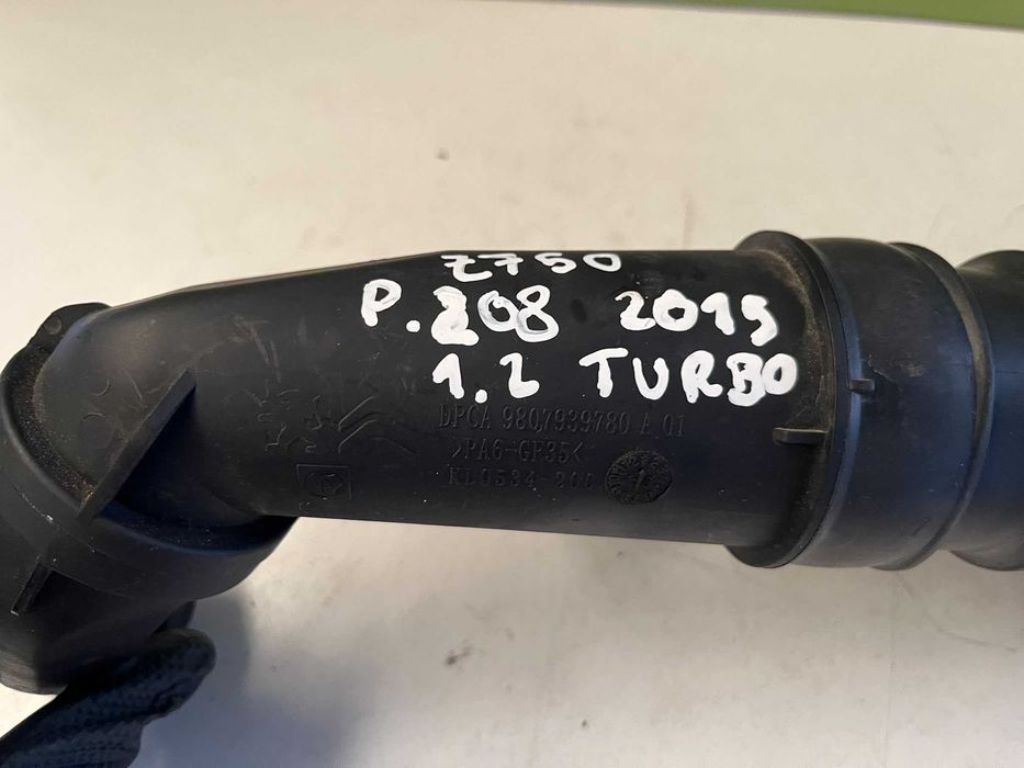 Peugeot 208 I 1.2 Puretech - Tubo Admissão Ar - Z750