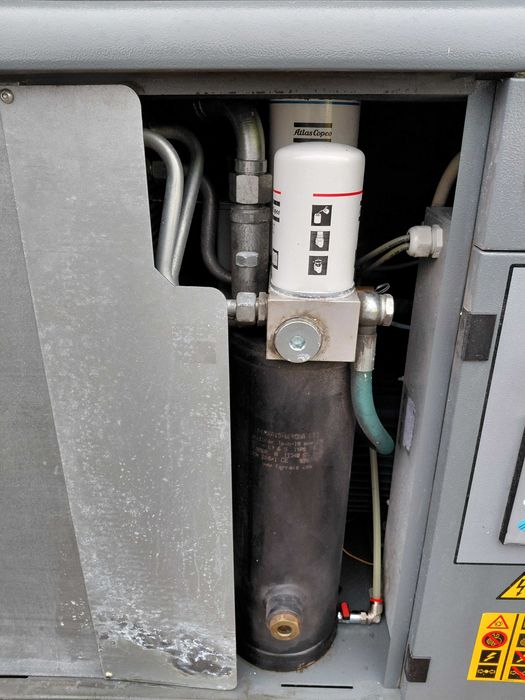 Sprężarka Śrubowa Kompresor ATLAS COPCO 11 kw i Osuszacz