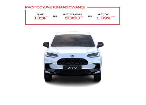 Honda ZR-V SPORT 2,0 i-MMD(184KM) / Hybryda / Automatyczna / Platinum White Pearl