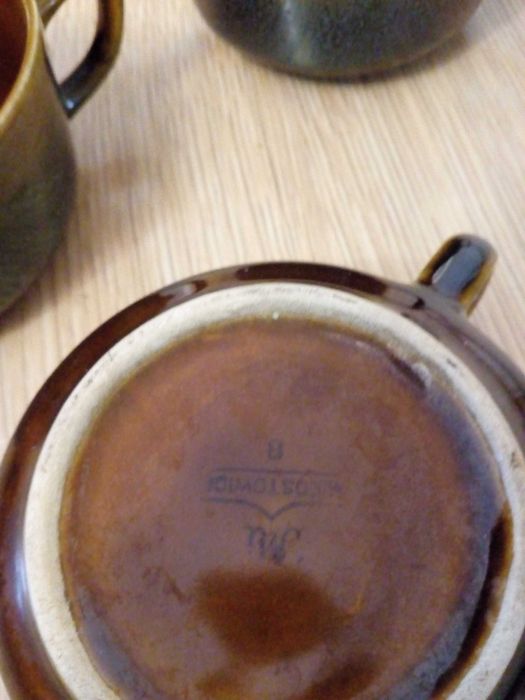 Mirostowice Trzy filiżanki Agat