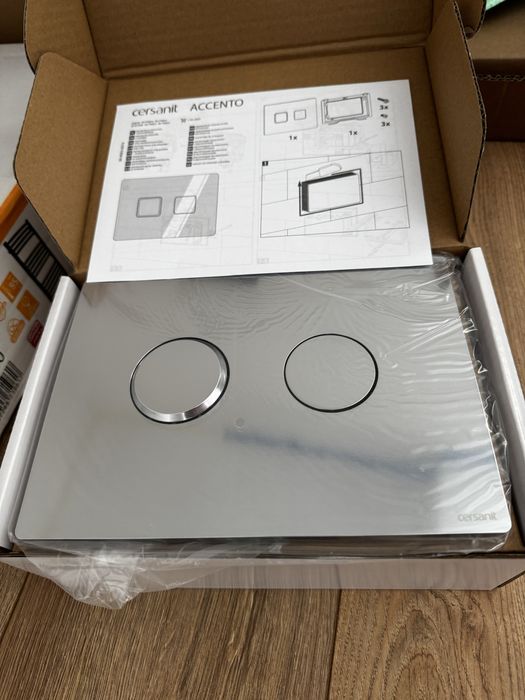 Sprzedam NOWY przycisk pneumatyczny Accento Chrome Gloss
